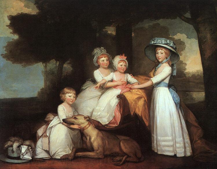 Gilbert Charles Stuart The Percy Children